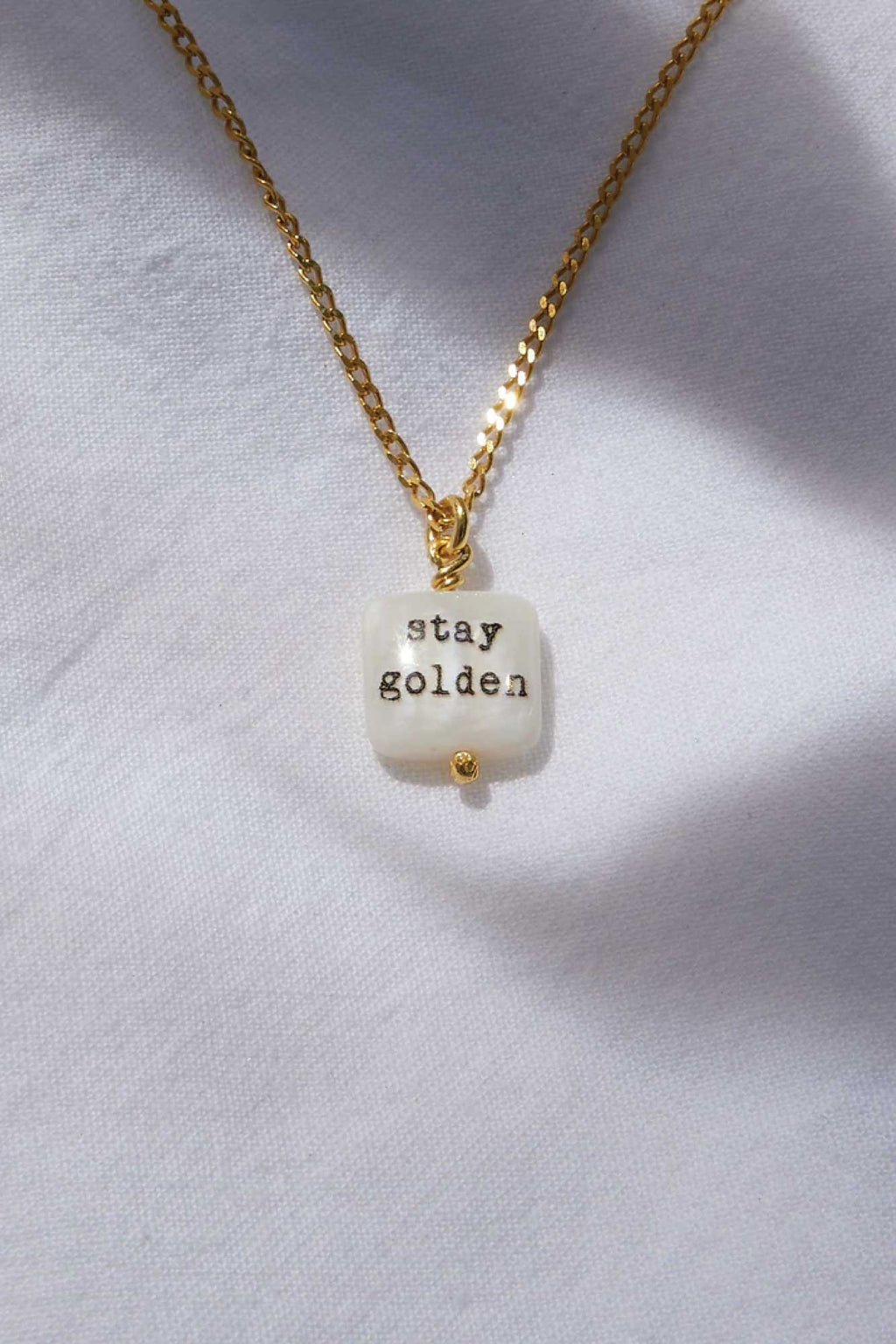 Stay Golden Necklace