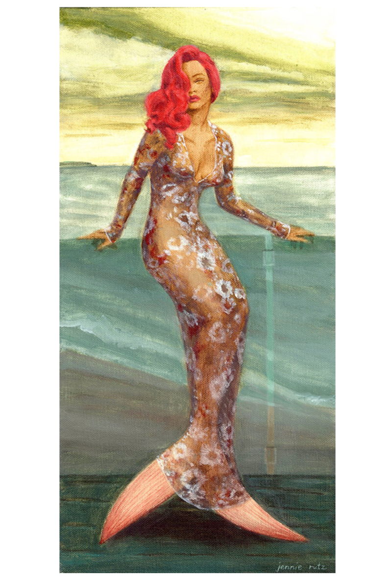 Rihanna Mermaid print