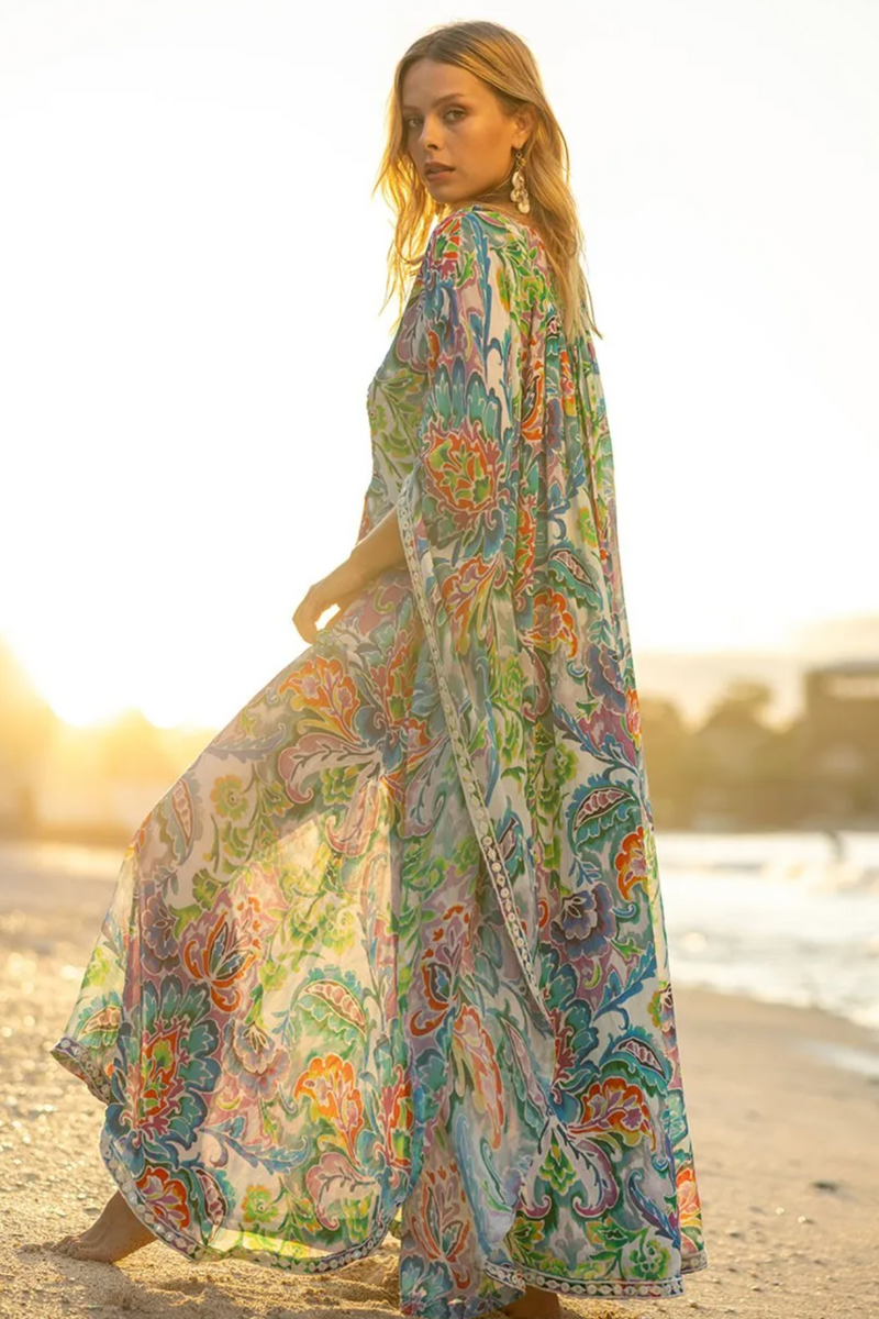 Aquarelle Kaftan - Multi