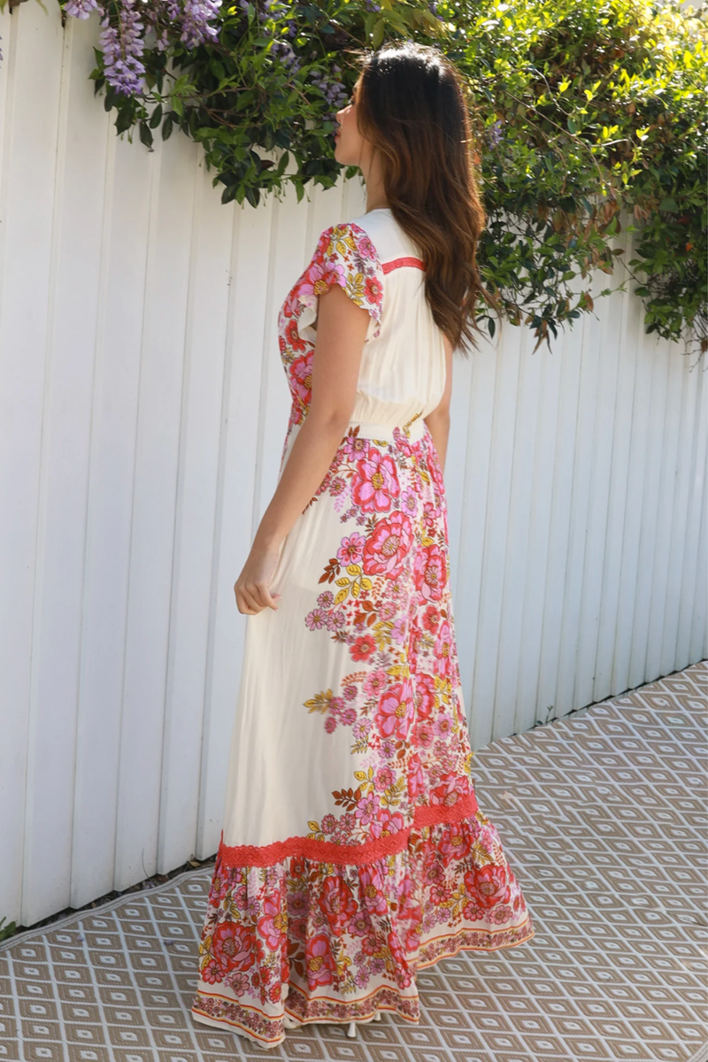 Ariah Maxi Dress - Bouquet