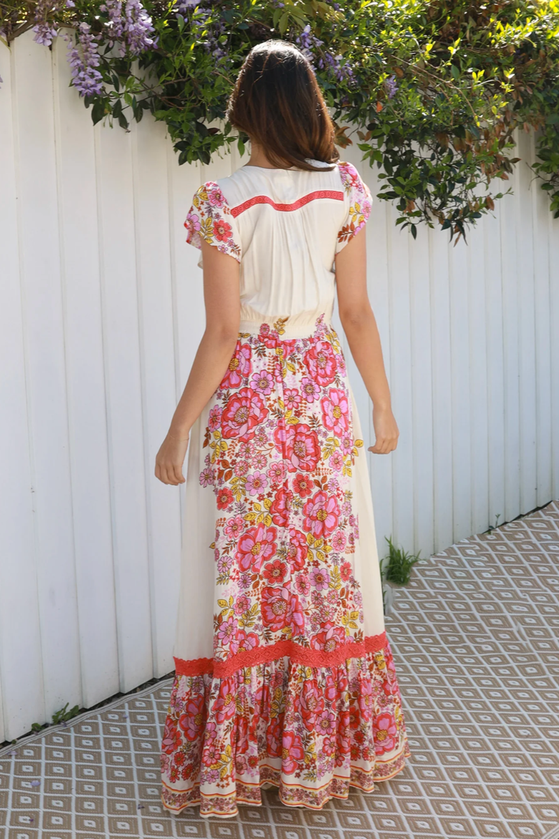 Ariah Maxi Dress - Bouquet