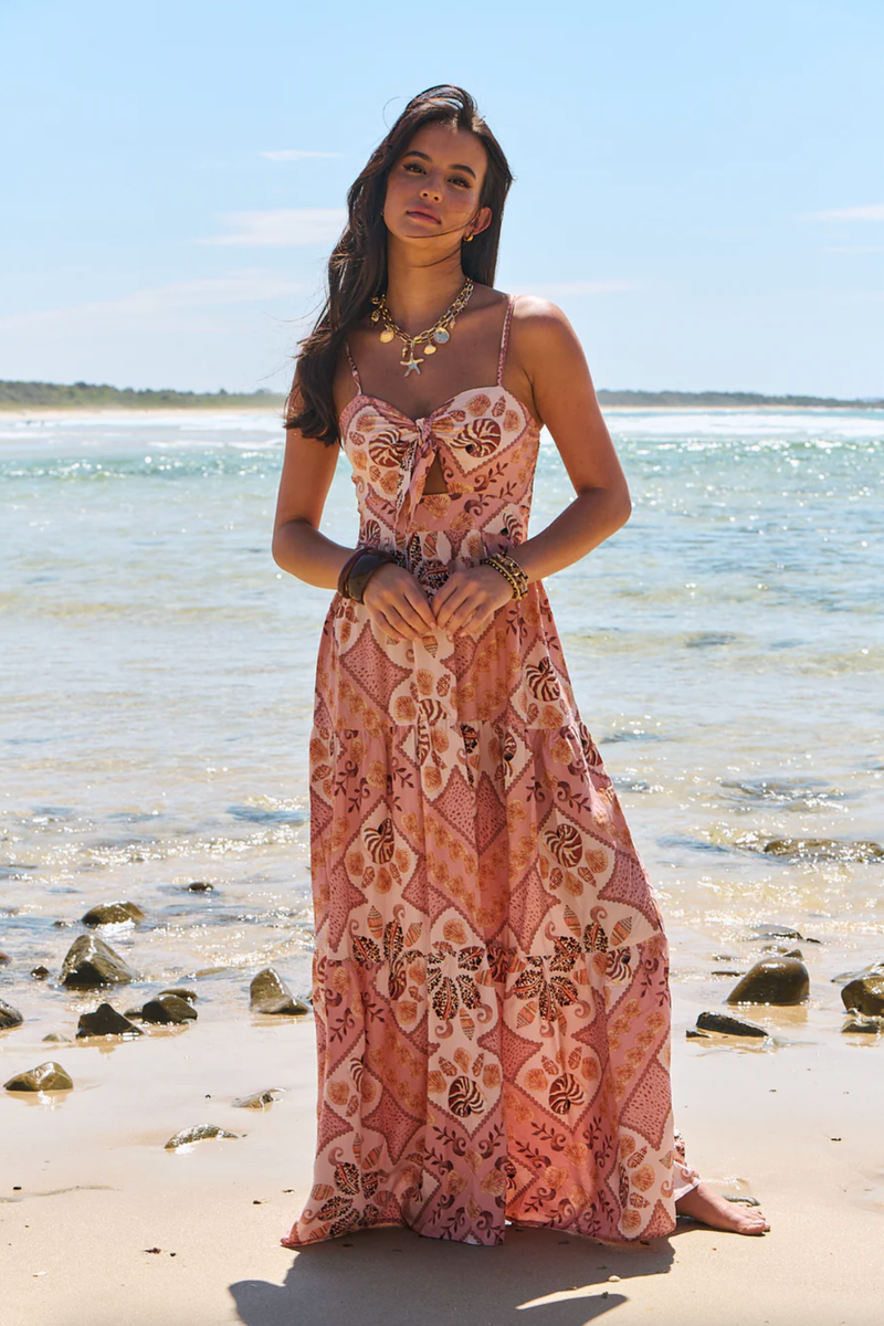 Bambi Maxi Dress - Tahitian