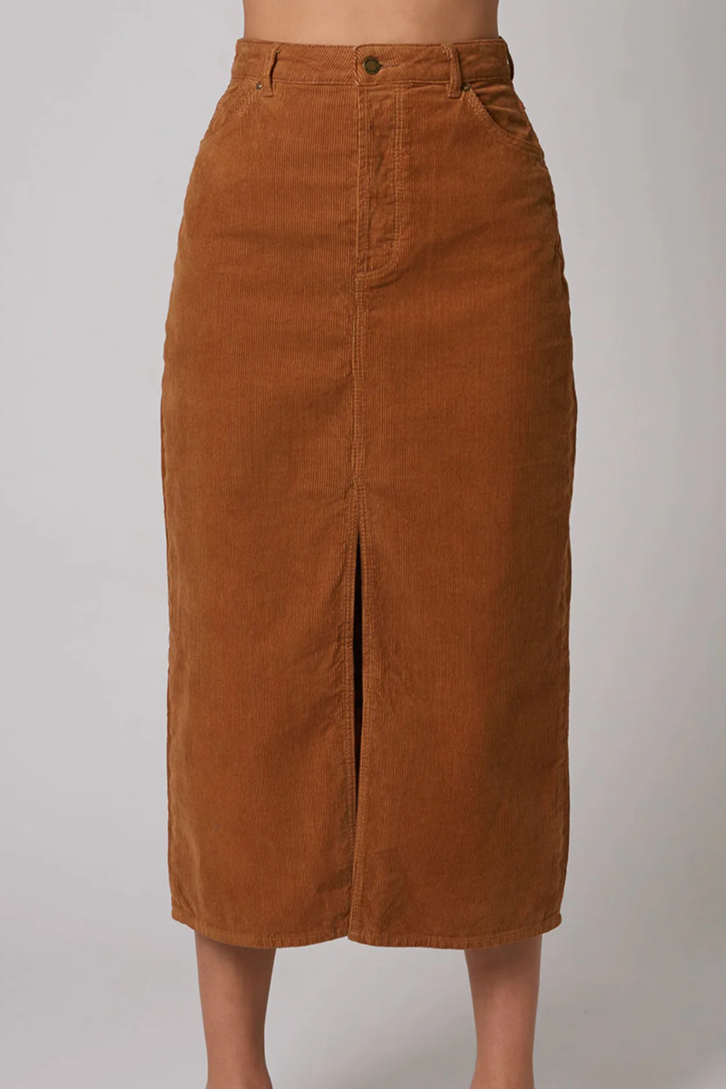 Chicago Skirt - Tan Cord
