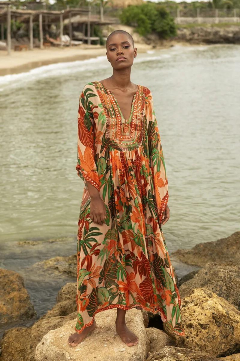 Delfina Kaftan - Peach