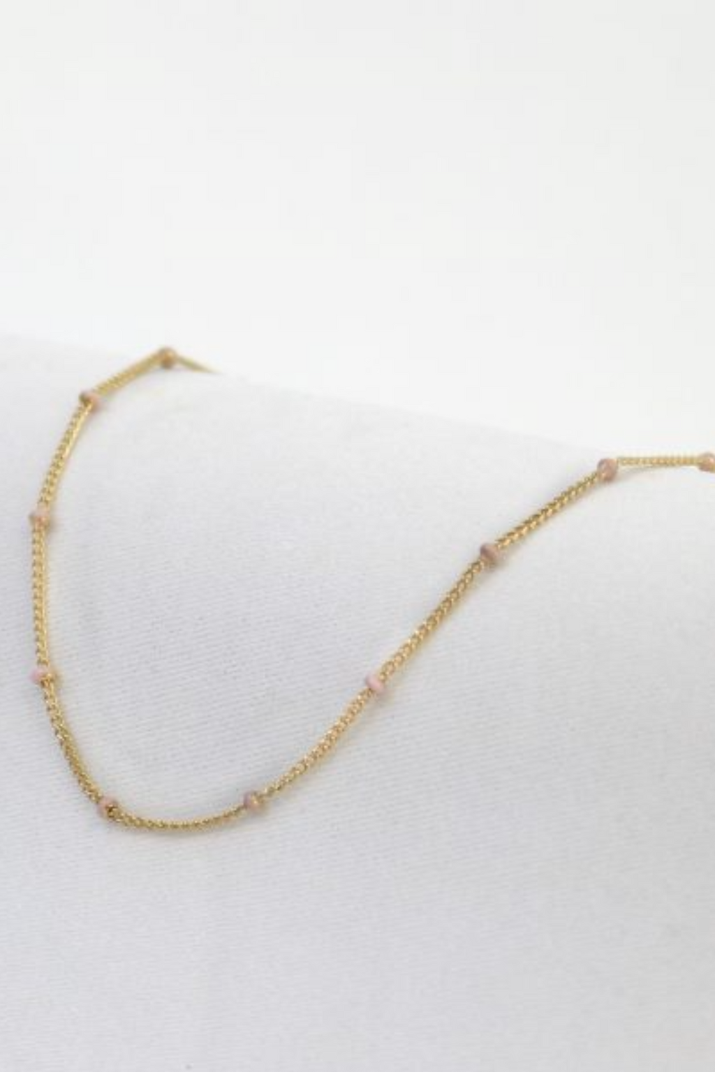 Layer Me Necklace Gold - Blush