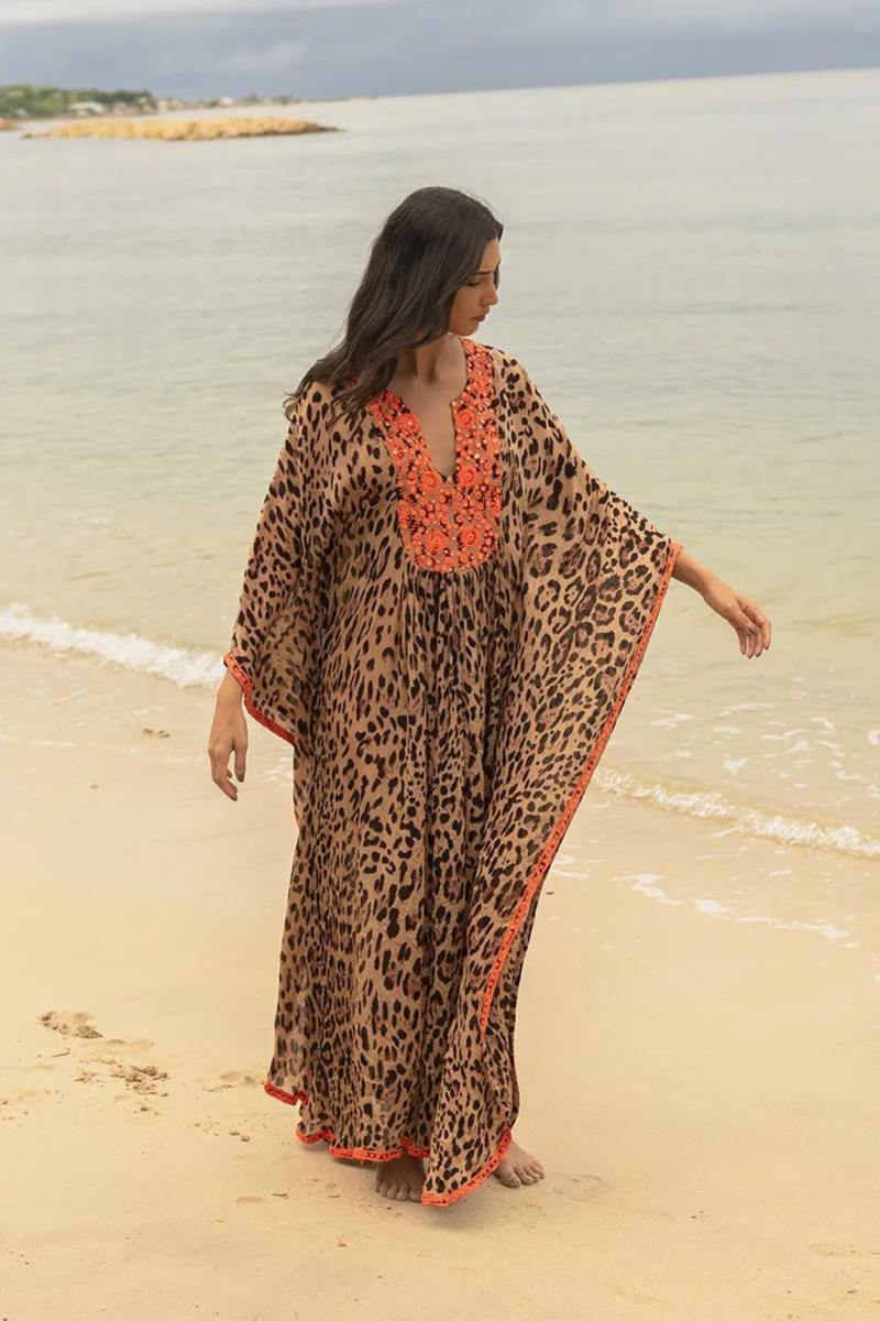 Lourdes Kaftan - Orange