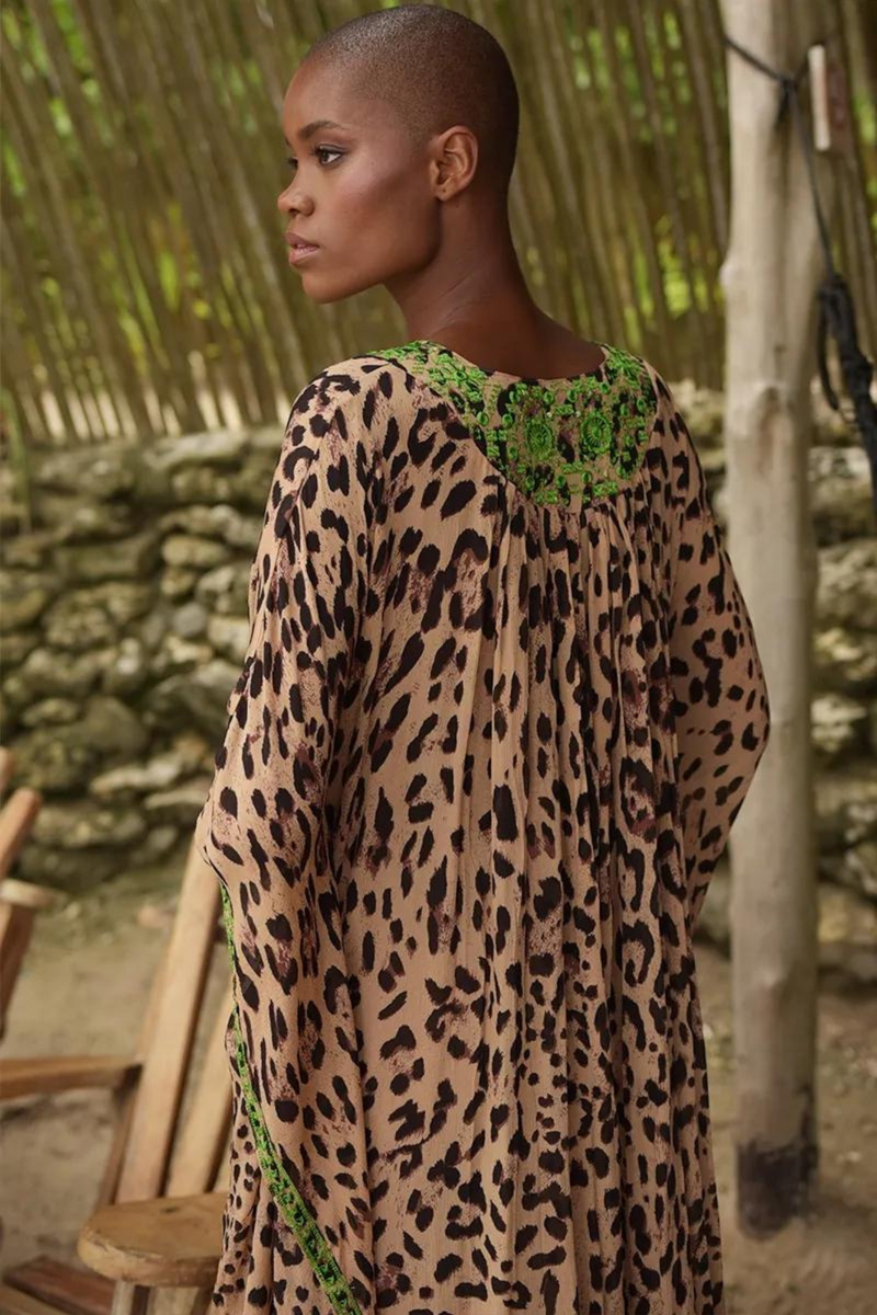 Lourdes Kaftan - Green