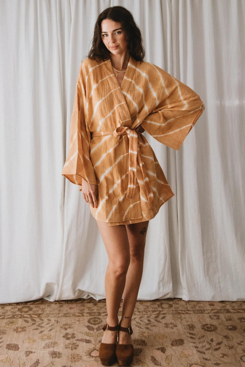 Mari Tie Dye Robe - Doe