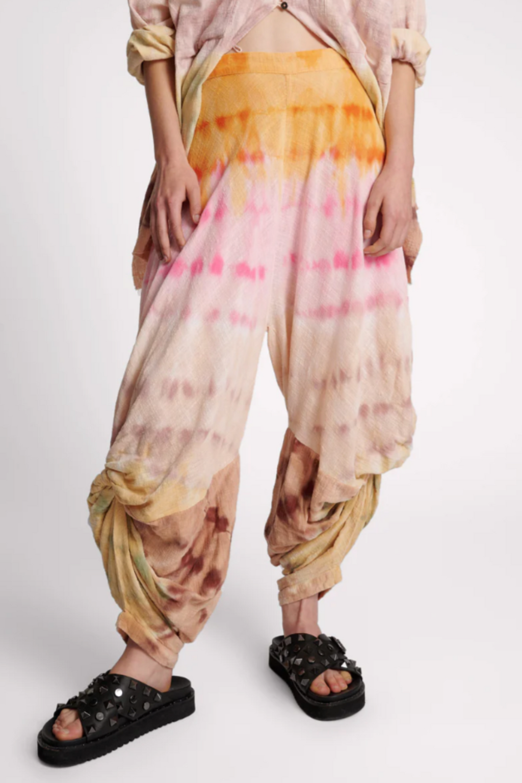 Muslin Gypsy Harem Pants - Mirage