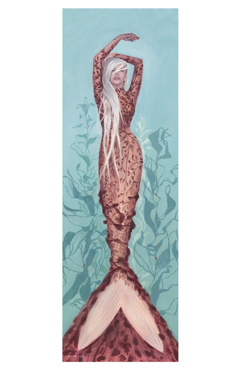 Alga Mermaid Print
