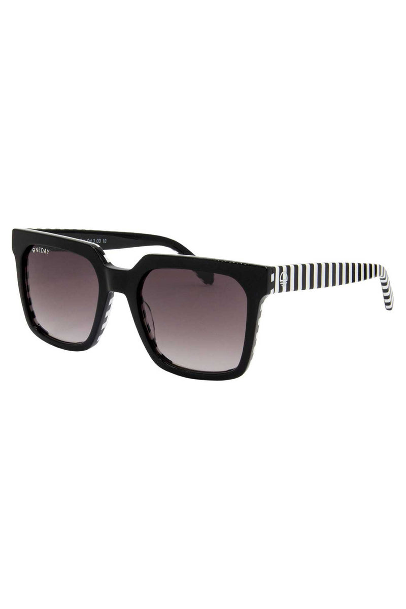 Alter Ego Sunglasses - Stripe Smoke