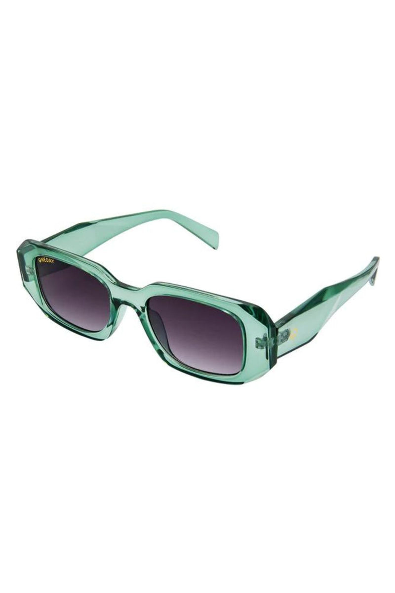 Bejwelled Sunglasses - Green Smoke