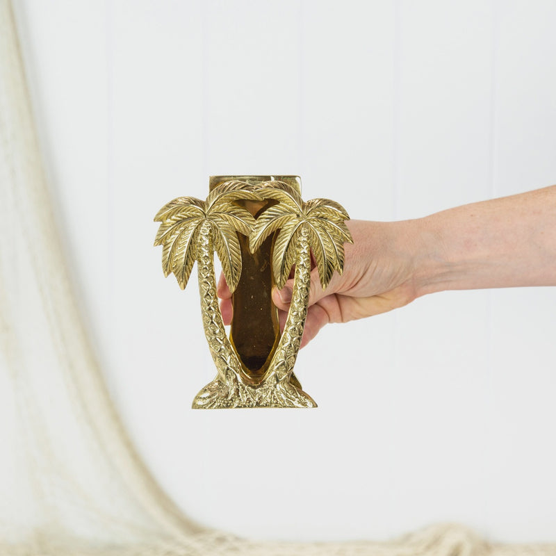 Double Palm Tree Door Knocker - Shiny