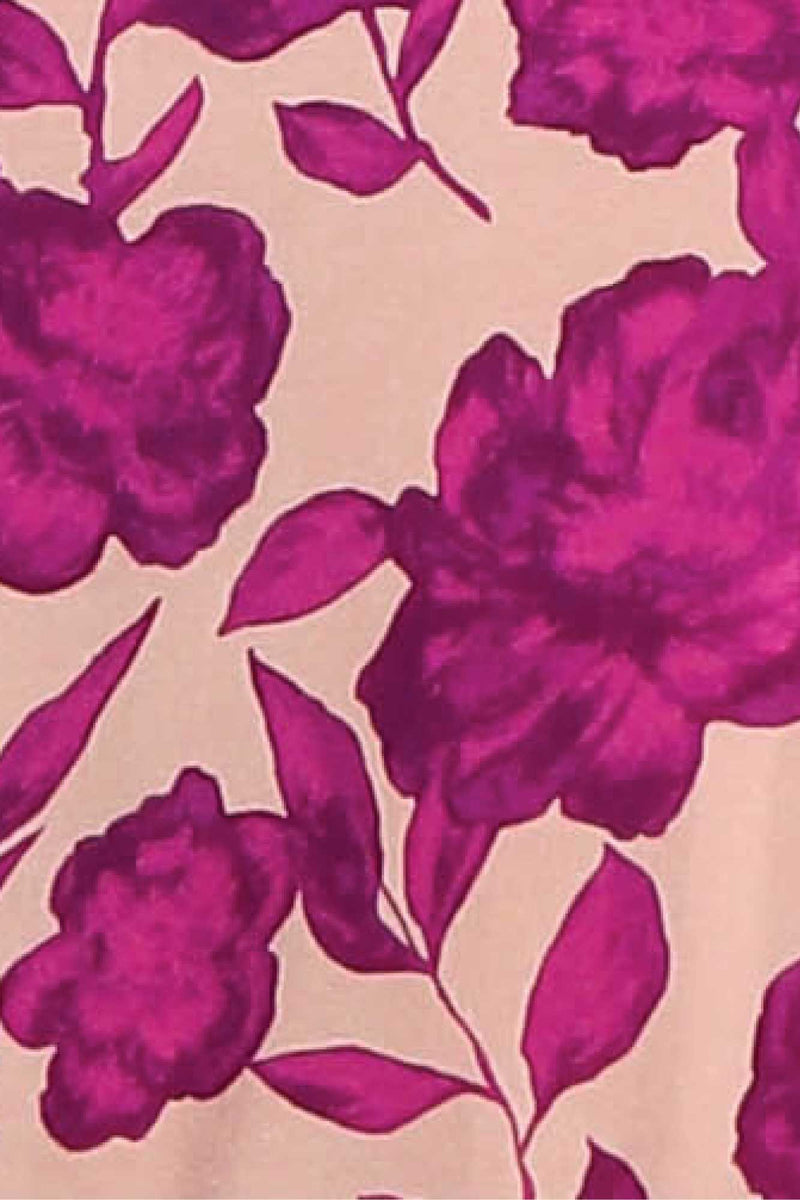 Manon Kimono - Floral Violet