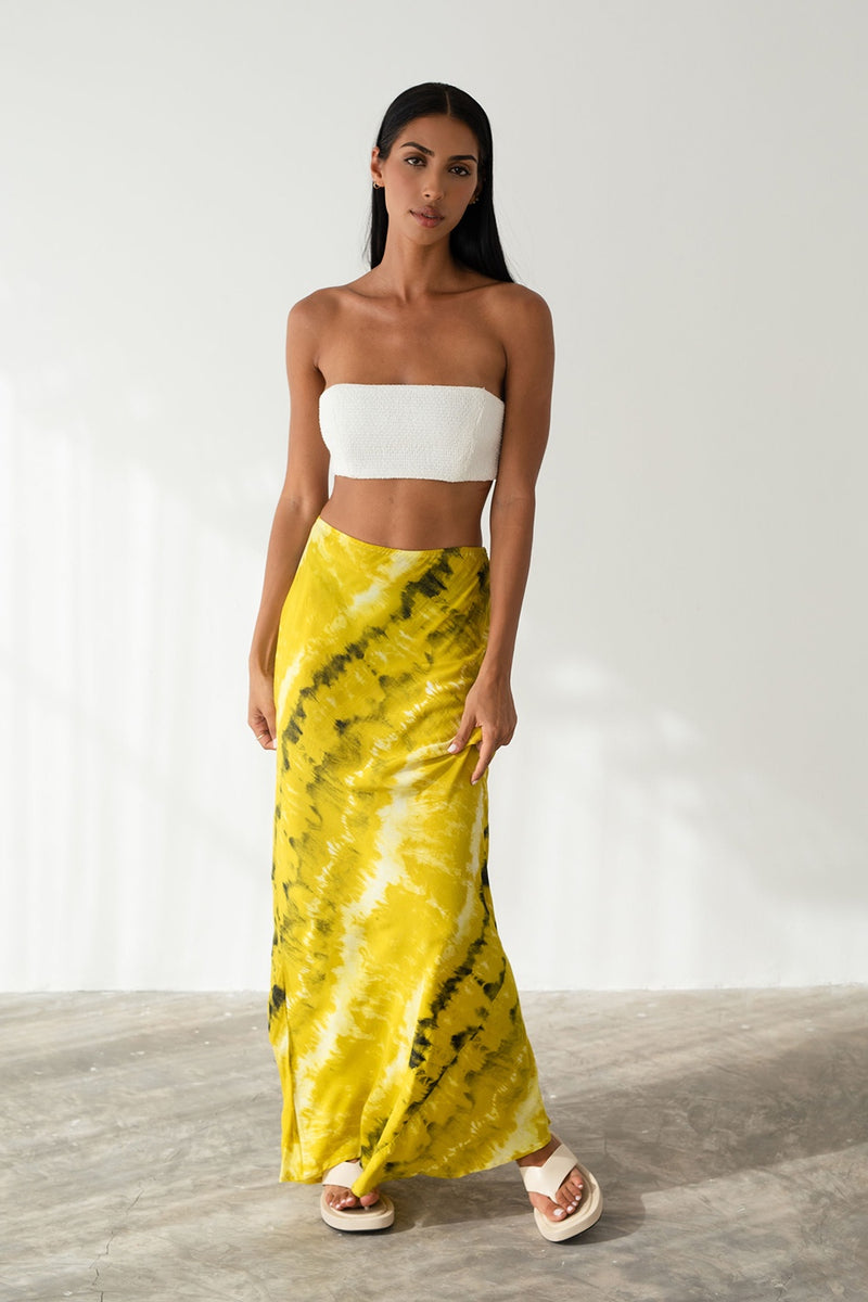 Ava Maxi Skirt - Golden